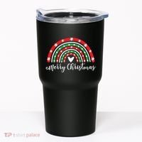 Merry Christmas Rainbow Tumbler thumb 0