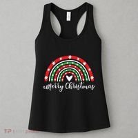 Merry Christmas Rainbow Women's Tank Top thumb 3