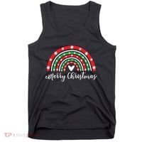 Merry Christmas Rainbow Tank Top thumb 0