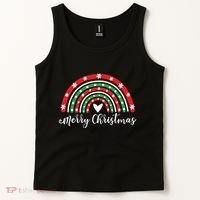 Merry Christmas Rainbow Tank Top thumb 2