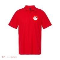 Merry Christmas Santa Claus Distressed Stamp of Approval Polo thumb 0