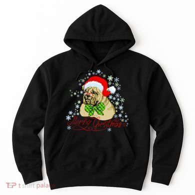 Merry Christmas Santa Pug Hoodie