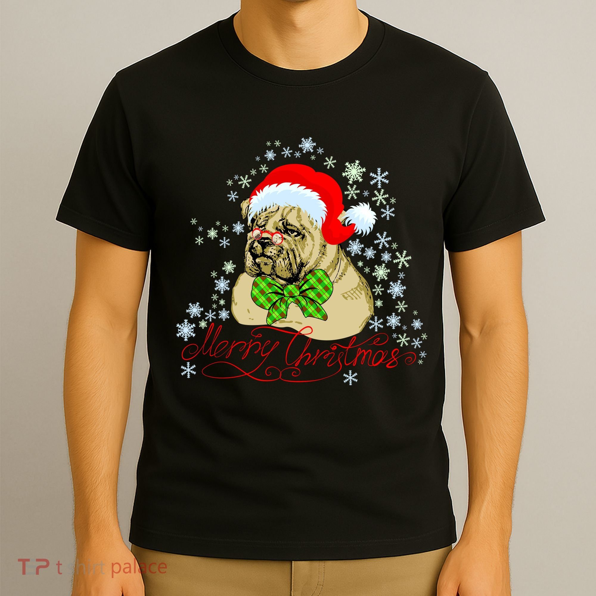 Merry Christmas Santa Pug T-Shirt