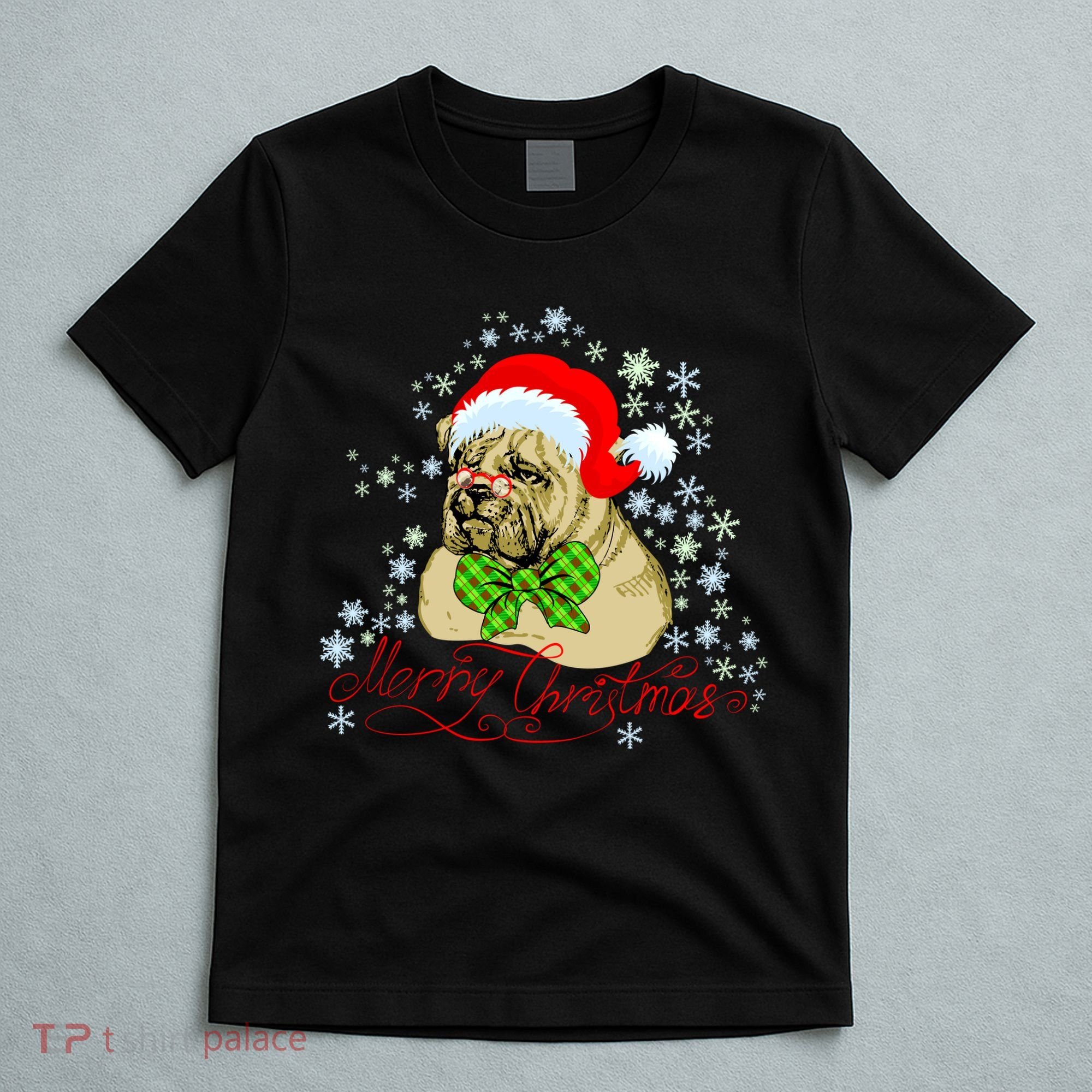 Merry Christmas Santa Pug T-Shirt