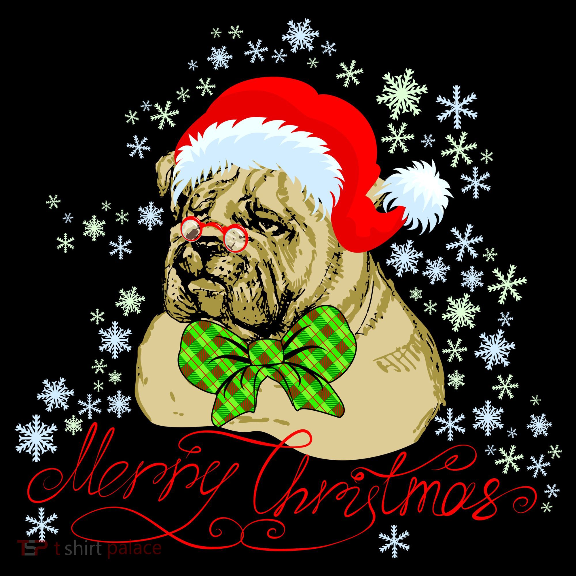 Merry Christmas Santa Pug Pajama Set