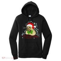 Merry Christmas Santa Pug Women's Hoodie thumb 0