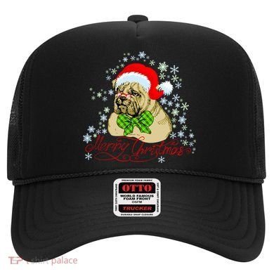 Merry Christmas Santa Pug Hat