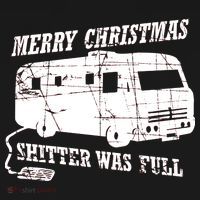Merry Christmas Shitter Was Full Bucket Hat thumb 4
