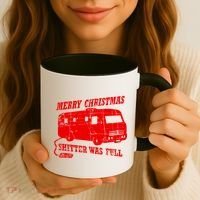 Merry Christmas Shitter Was Full Coffee Mug thumb 3
