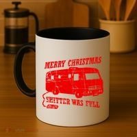 Merry Christmas Shitter Was Full Coffee Mug thumb 4