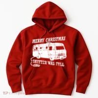 Merry Christmas Shitter Was Full Hoodie thumb 0