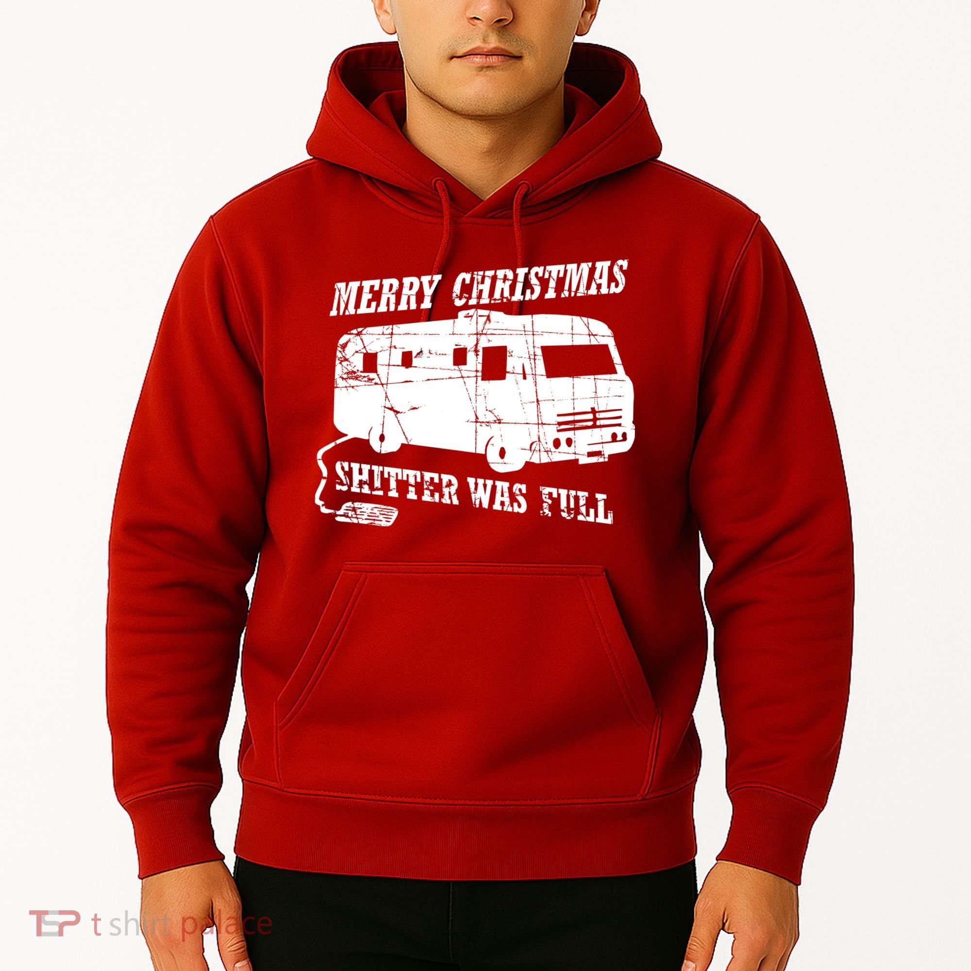Merry Christmas Shitter Was Full Hoodie