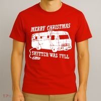 Merry Christmas Shitter Was Full T-Shirt thumb 3