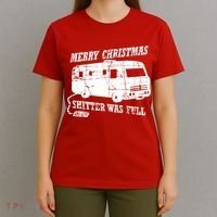 Merry Christmas Shitter Was Full T-Shirt thumb 4