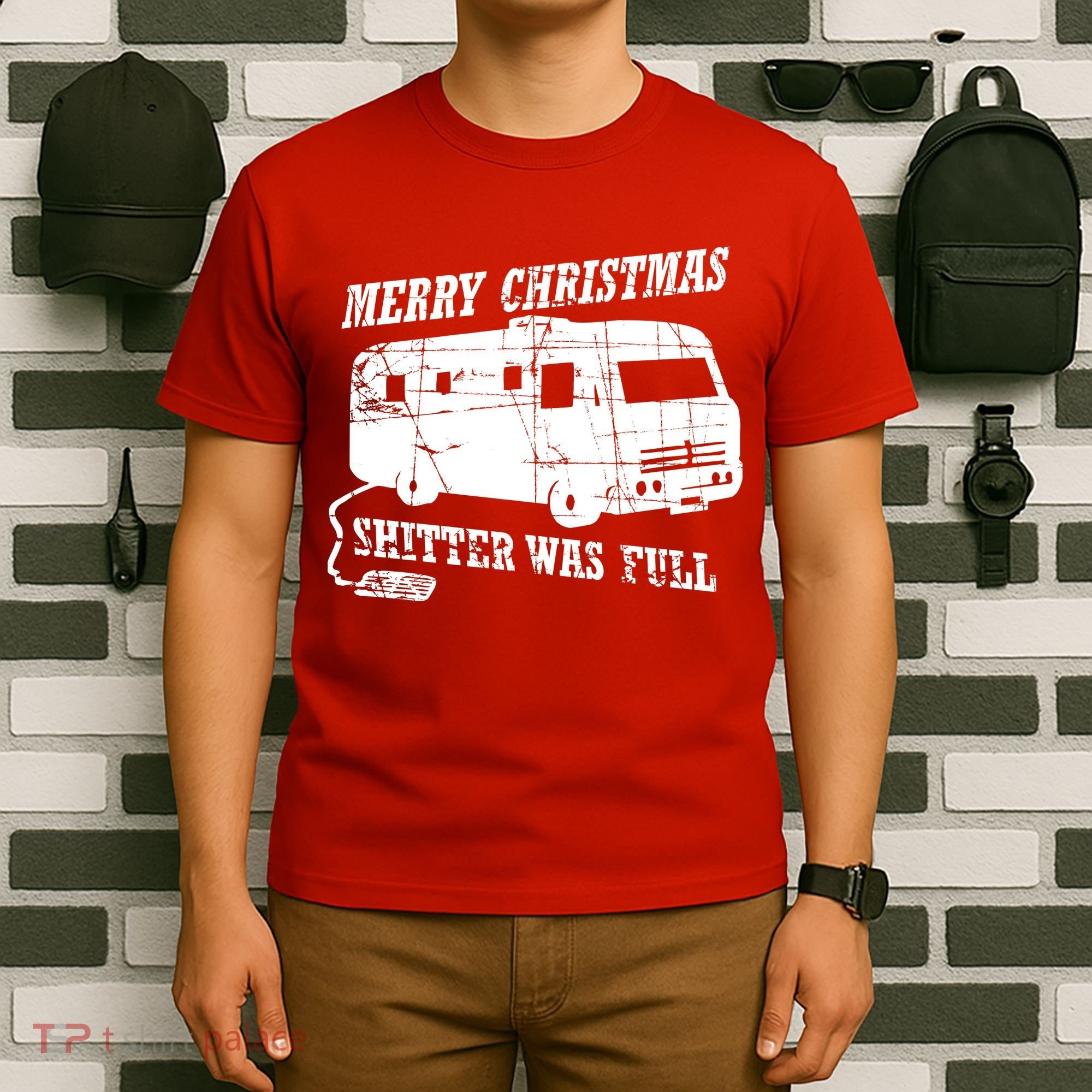 Merry Christmas Shitter Was Full T-Shirt