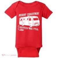 Merry Christmas Shitter Was Full Baby Bodysuit thumb 0