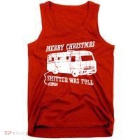 Merry Christmas Shitter Was Full Tank Top thumb 0