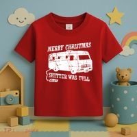 Merry Christmas Shitter Was Full Toddler T-Shirt thumb 3