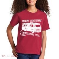 Merry Christmas Shitter Was Full Kids T-Shirt thumb 2