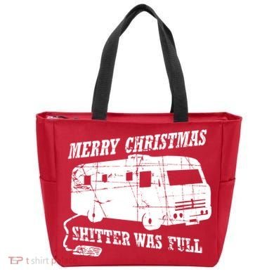 Merry Christmas Shitter Was Full Tote Bag