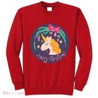 Merry Christmas Unicorn Sweatshirt thumb 0