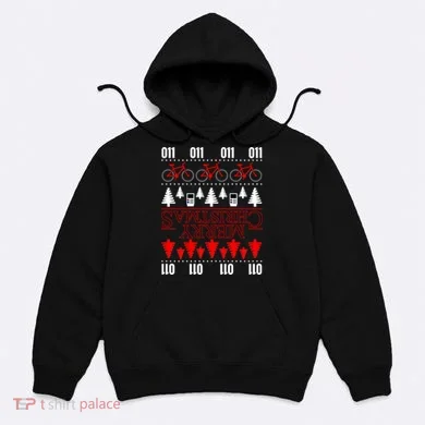 Merry Christmas Upside Down Ugly Sweater Hoodie