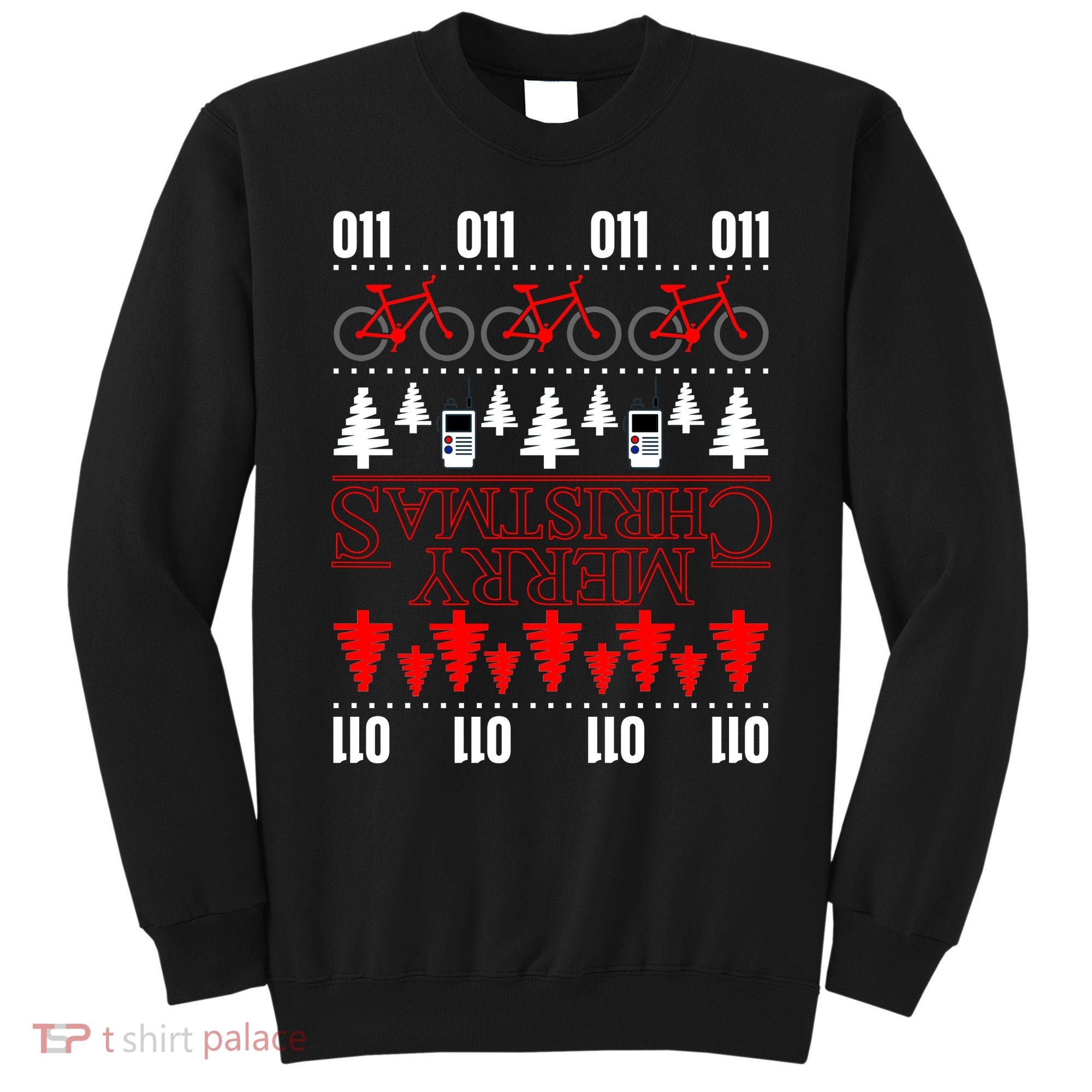 Merry Christmas Upside Down Ugly Sweater Sweatshirt