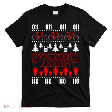 Merry Christmas Upside Down Ugly Sweater T-Shirt