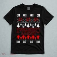 Merry Christmas Upside Down Ugly Sweater T-Shirt thumb 5