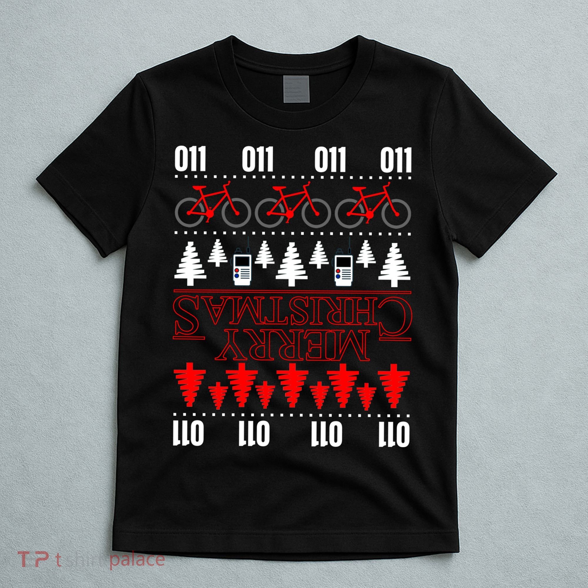 Merry Christmas Upside Down Ugly Sweater T-Shirt