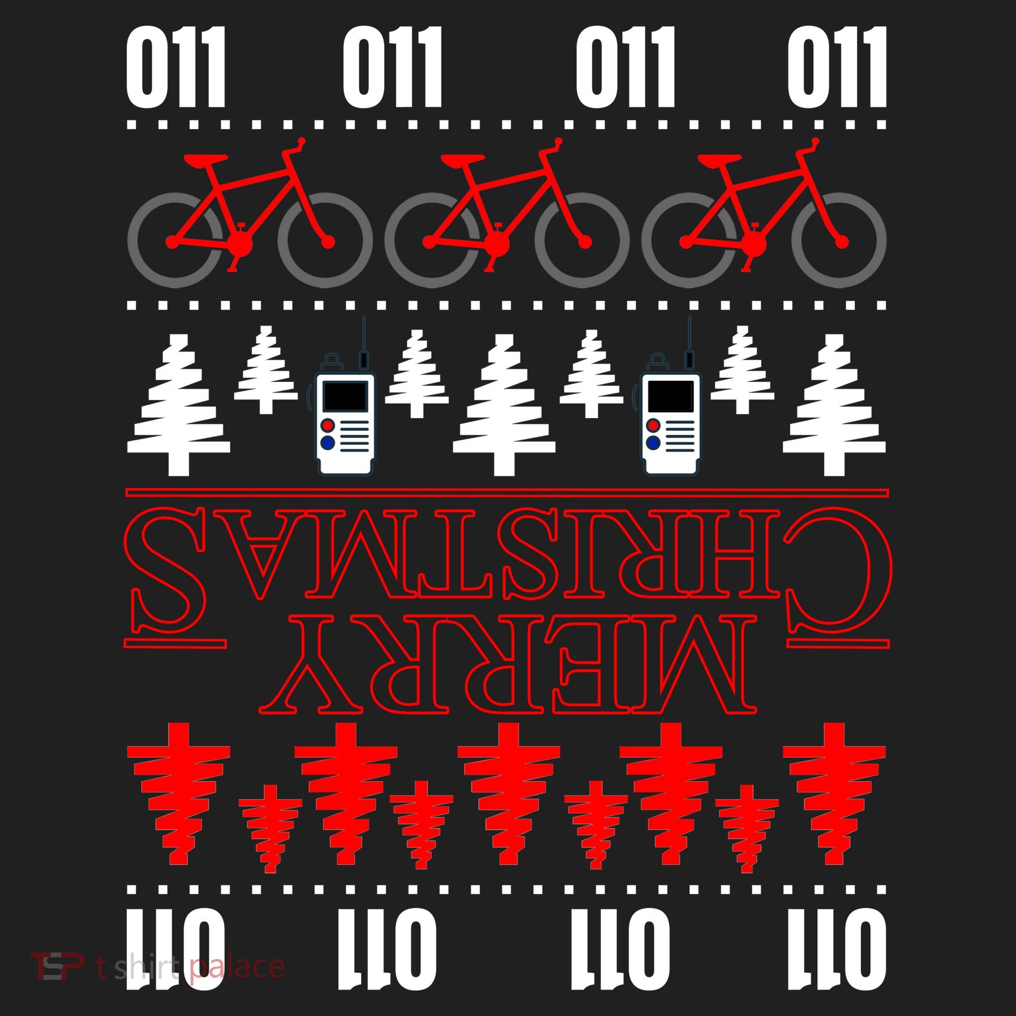 Merry Christmas Upside Down Ugly Sweater Beanie
