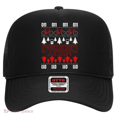 Merry Christmas Upside Down Ugly Sweater Hat