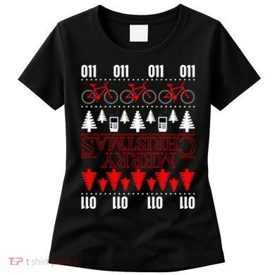 Merry Christmas Upside Down Ugly Sweater Women's T-Shirt