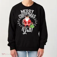 Merry Christmas Y'all! Women's Sweatshirt thumb 0
