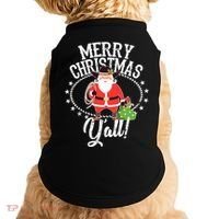 Merry Christmas Y'all! Doggie Tank thumb 0