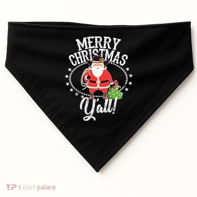 Merry Christmas Y'all! USA-Made Doggie Bandana