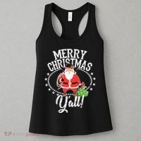 Merry Christmas Y'all! Women's Tank Top thumb 3