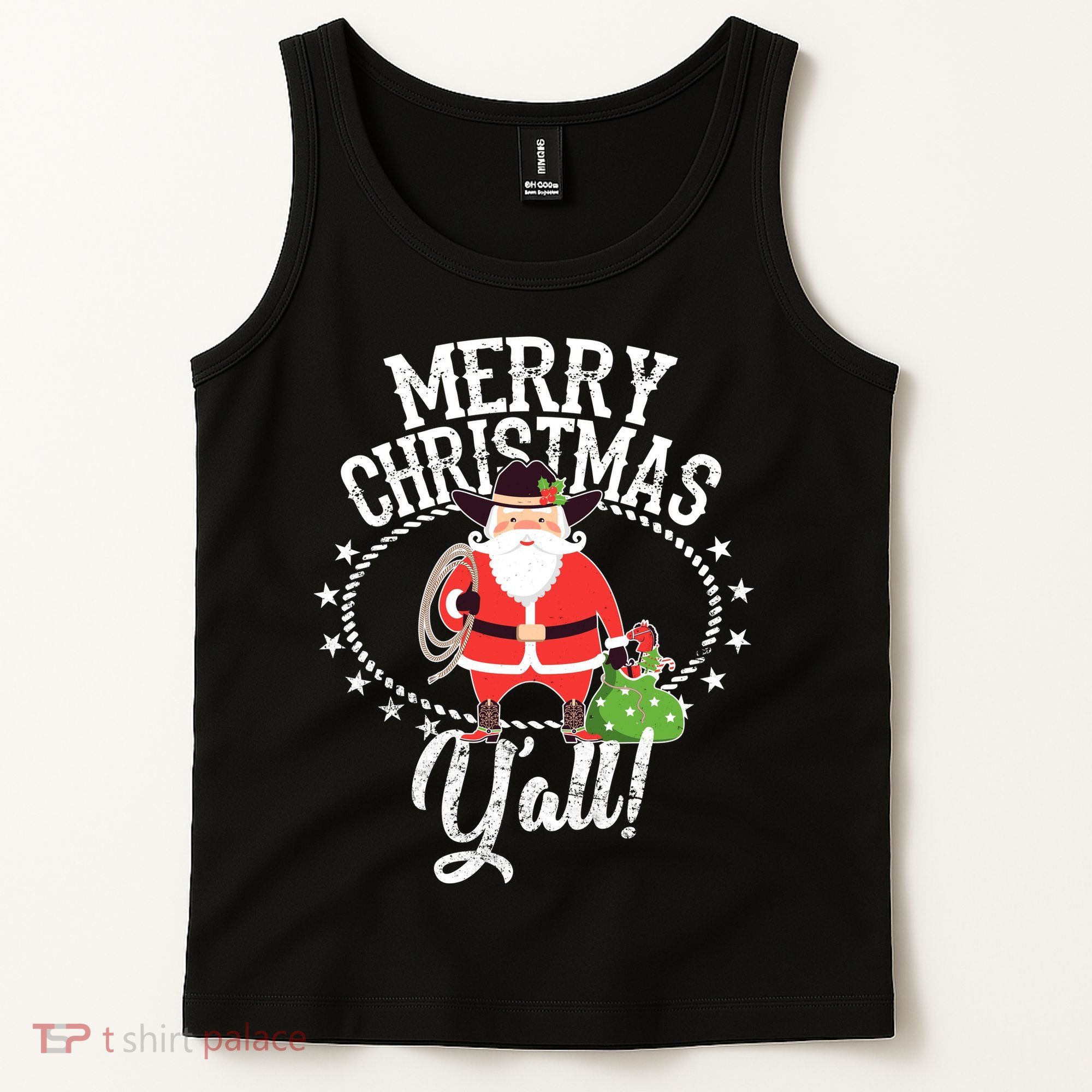 Merry Christmas Y'all! Tank Top