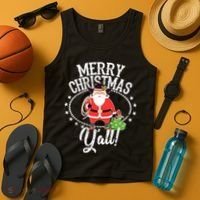 Merry Christmas Y'all! Tank Top thumb 4
