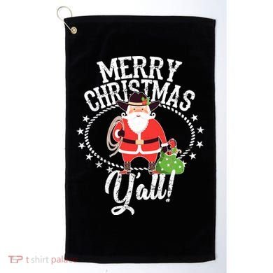 Merry Christmas Y'all! Golf Towel