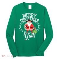 Merry Christmas Y'all! Long Sleeve Shirt thumb 0