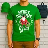 Merry Christmas Y'all! T-Shirt thumb 6