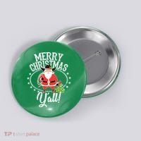 Merry Christmas Y'all! Button thumb 0