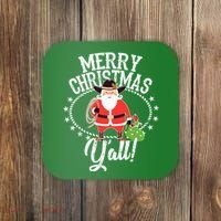 Merry Christmas Y'all! Coaster thumb 0