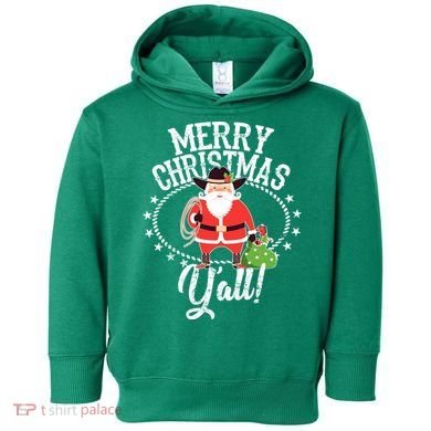 Merry Christmas Y'all! Toddler Hoodie