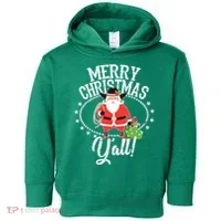 Merry Christmas Y'all! Toddler Hoodie thumb 0