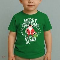 Merry Christmas Y'all! Toddler T-Shirt thumb 2