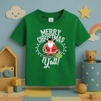 Merry Christmas Y'all! Toddler T-Shirt thumb 3