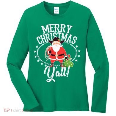 Merry Christmas Y'all! Women's Long Sleeve Shirt