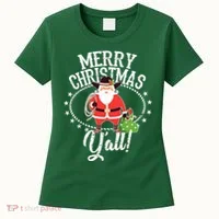Merry Christmas Y'all! Women's T-Shirt thumb 0